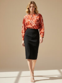 MOSSÉE - MS1494 - Allison Long Elastic Waist Skirt