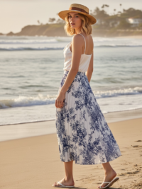 MOSSÉE - MS2012 - Callie Printed Skirt