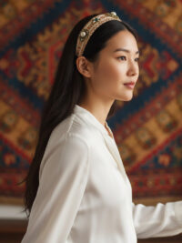 MOSSÉE - MH2055 - Eliana Mixed Stone Ethnic Headband