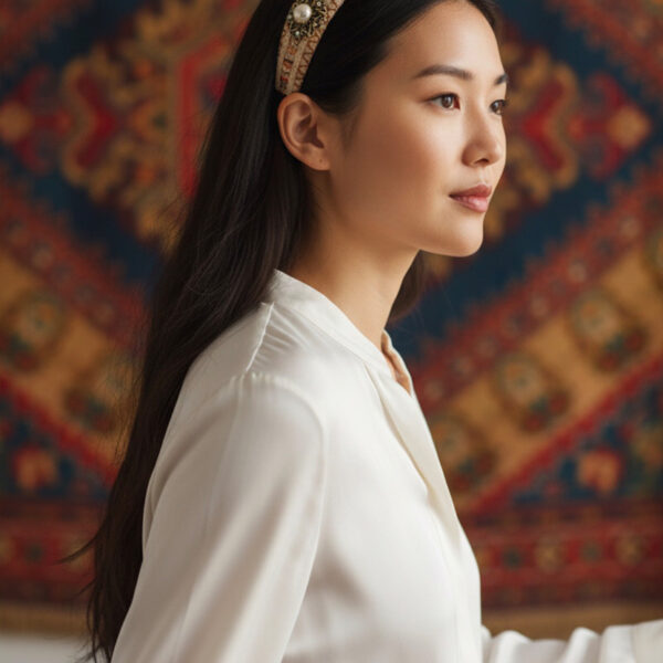 MOSSÉE - MH2055 - Eliana Mixed Stone Ethnic Headband