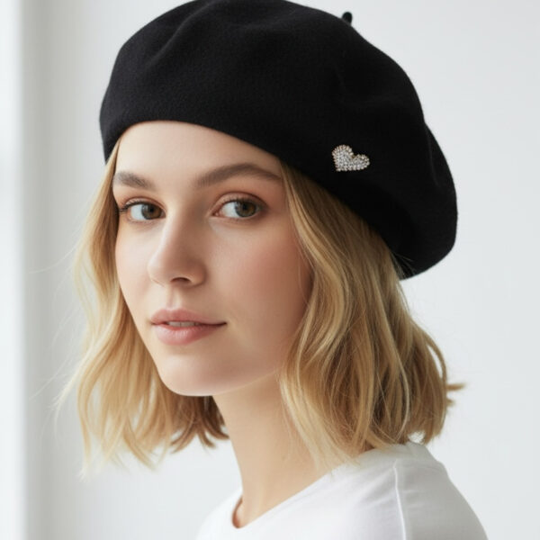 MOSSÉE - MH2083 - Lissa Beret Wool Hat