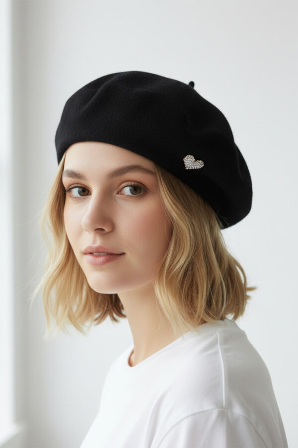 MOSSÉE - MH2083 - Lissa Beret Wool Hat