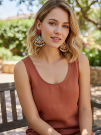 ME2045 Cally Vintage Earrings