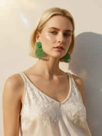 MOSSÉE - ME2067 - Mercy Acrylic Laser Cut Earrings
