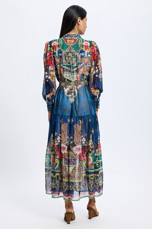 MOSSÉE - MD2087 - Zita Vintage Printed Dress